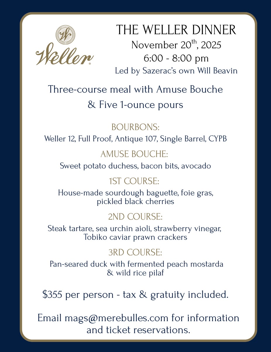 The Weller Dinner event photo