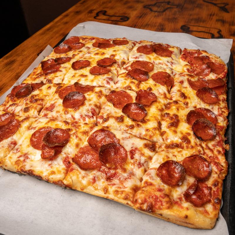 Old Fashioned Detroit Deep Dish with One Topping photo