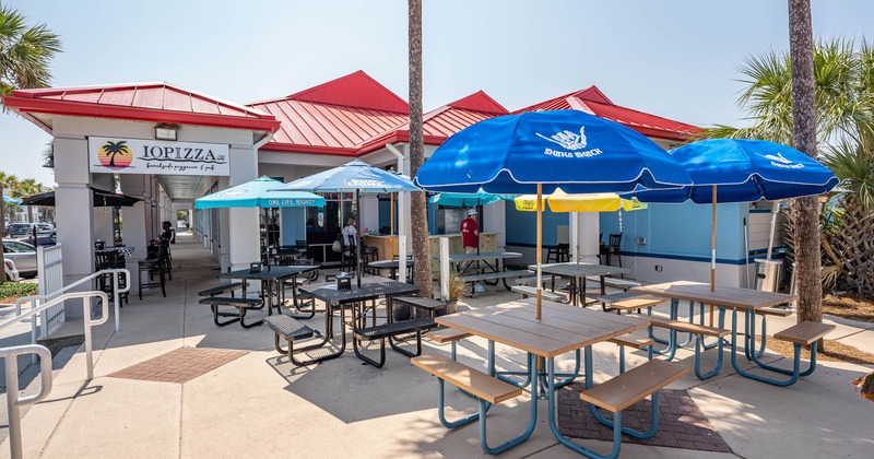 Exterior, seating place on patio