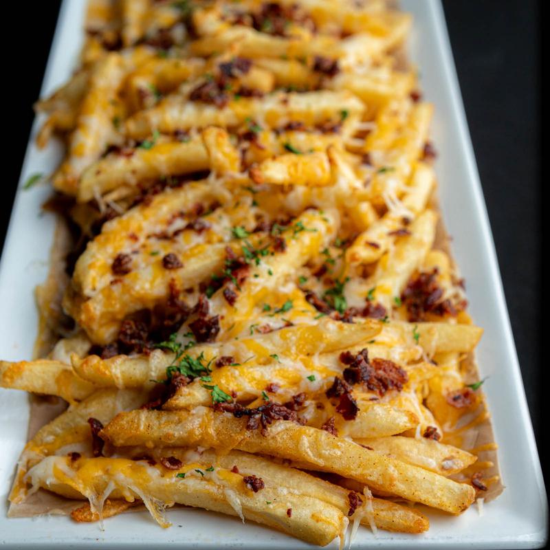 Loaded fries or tots photo