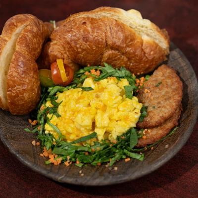 Mighty Croissant plate.