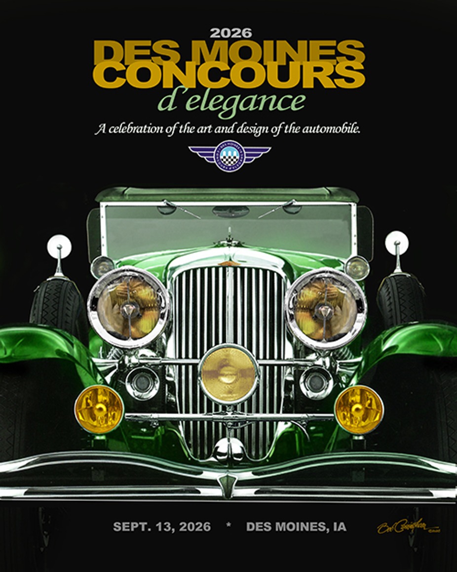 Proud Sponsor of the Des Moines Concours d’Elegance event photo