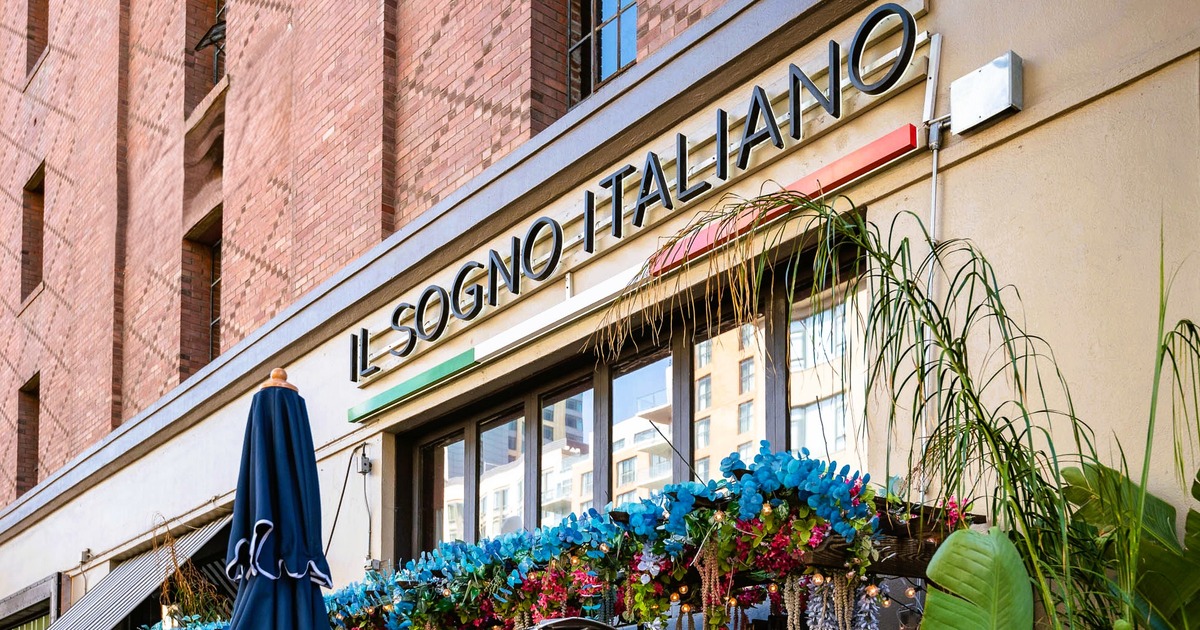 Il Sogno Italiano – Fine Dining & Live Music in San Diego’s Gaslamp Quarter