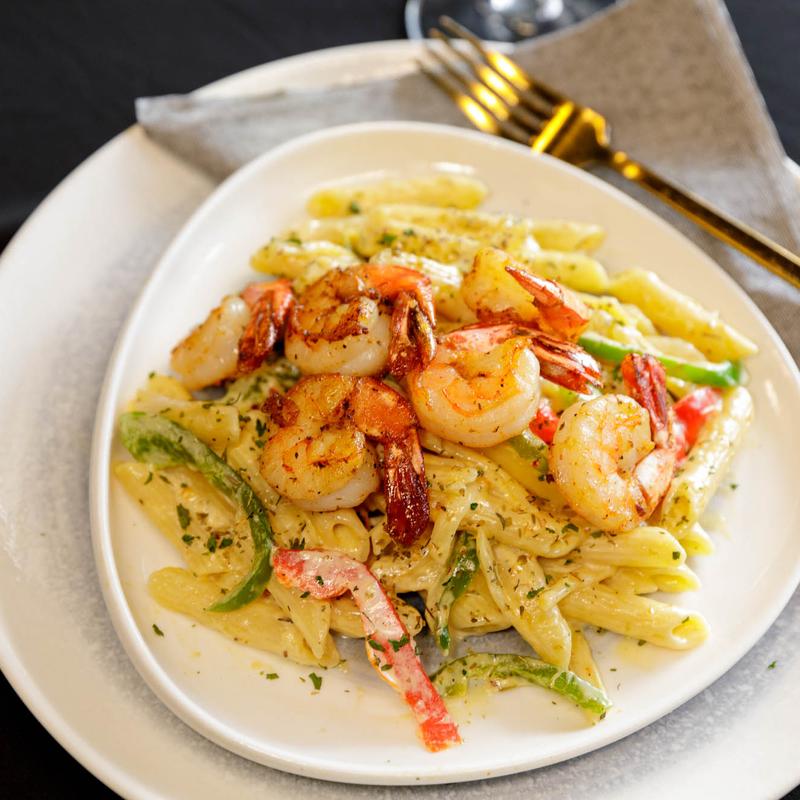 menu item 8 of 12, Shrimp Rasta Pasta