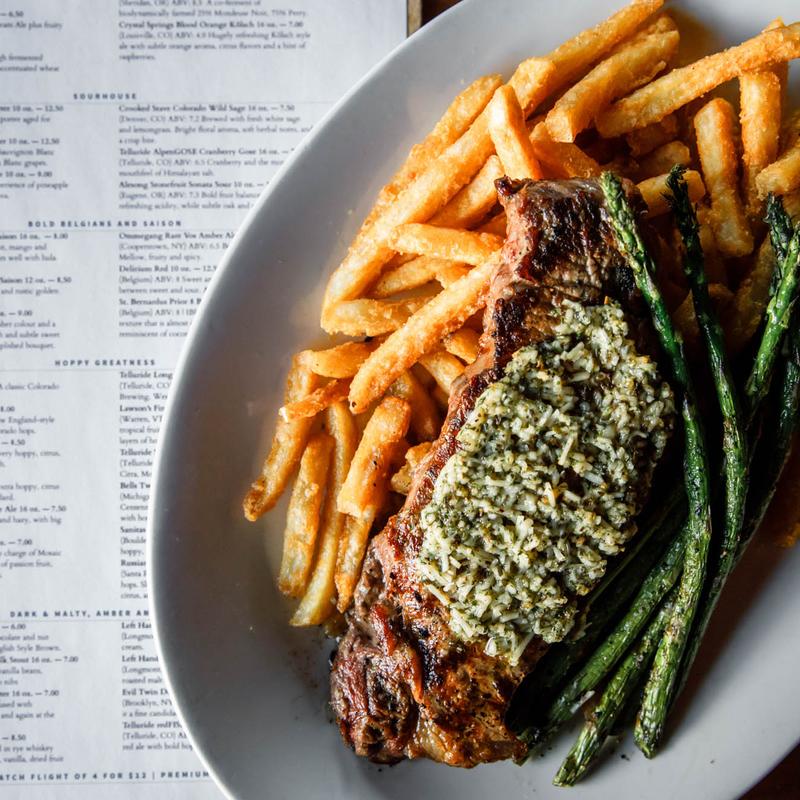 Chimichurri Butter N.Y. Strip photo