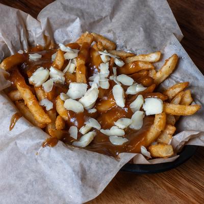 Poutine fries.
