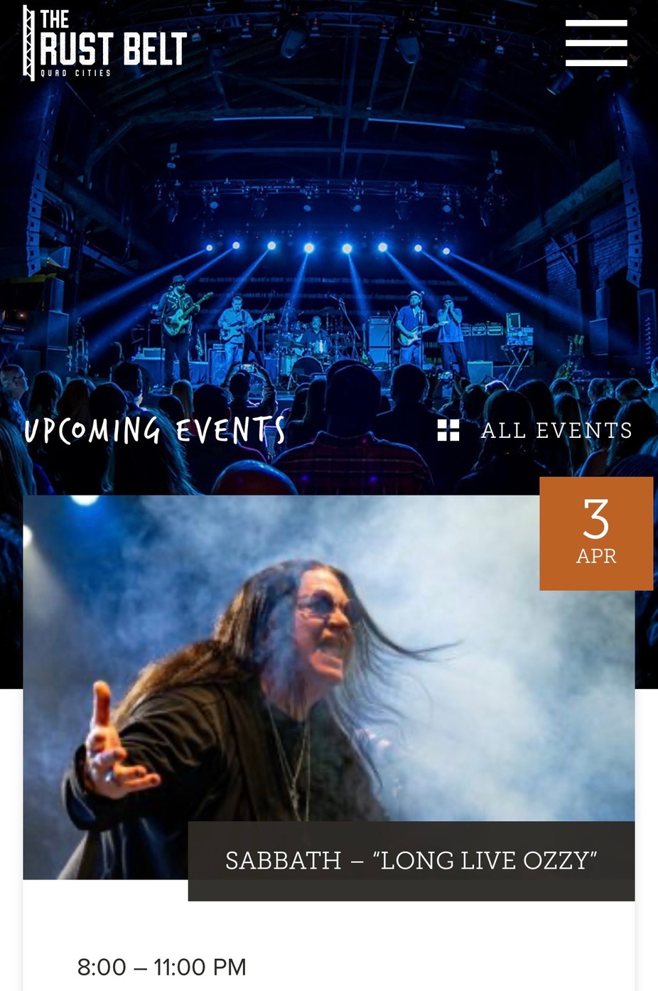 Rustbelt Concert Sabbath event photo