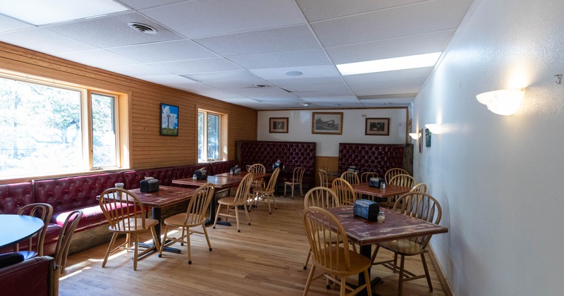 Interior, seating area