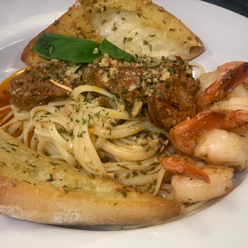 SHRIMP AND SAUSAGE SCAMPI photo