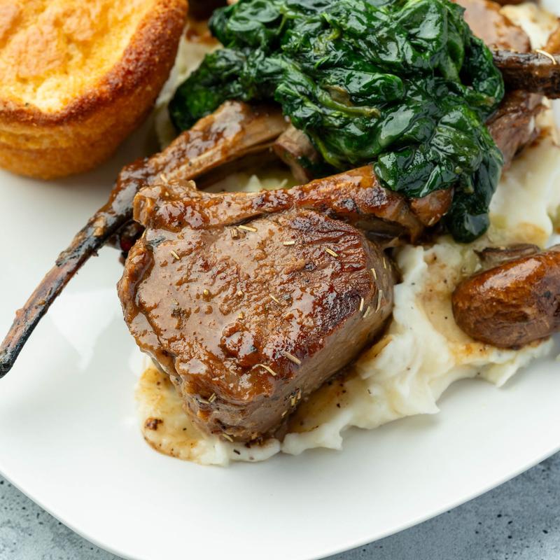 menu item 6 of 28, Lamb Chops