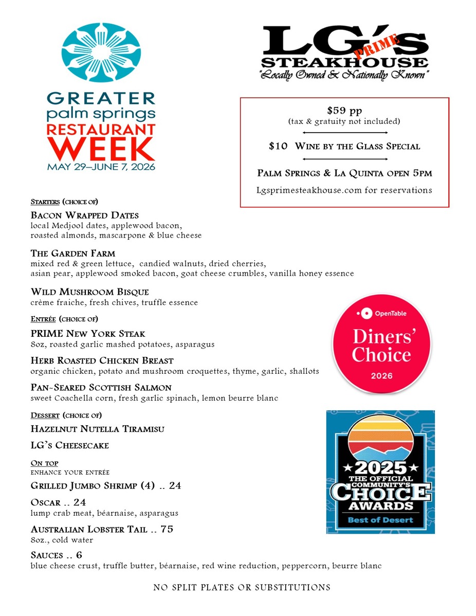 Restaurant Week event photo
