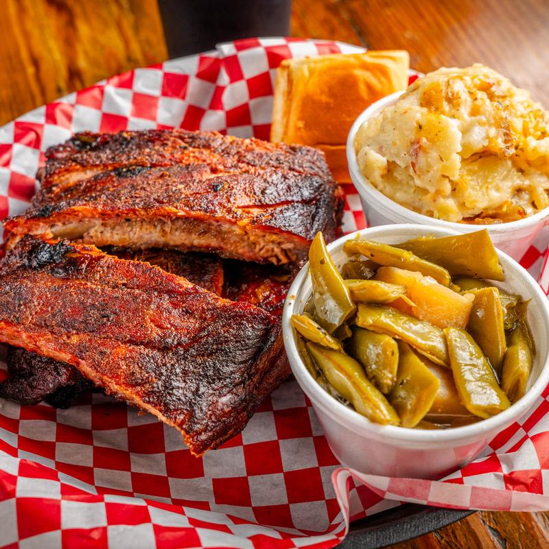 menu item 13 of 14, 1/2 Slab of Ribs