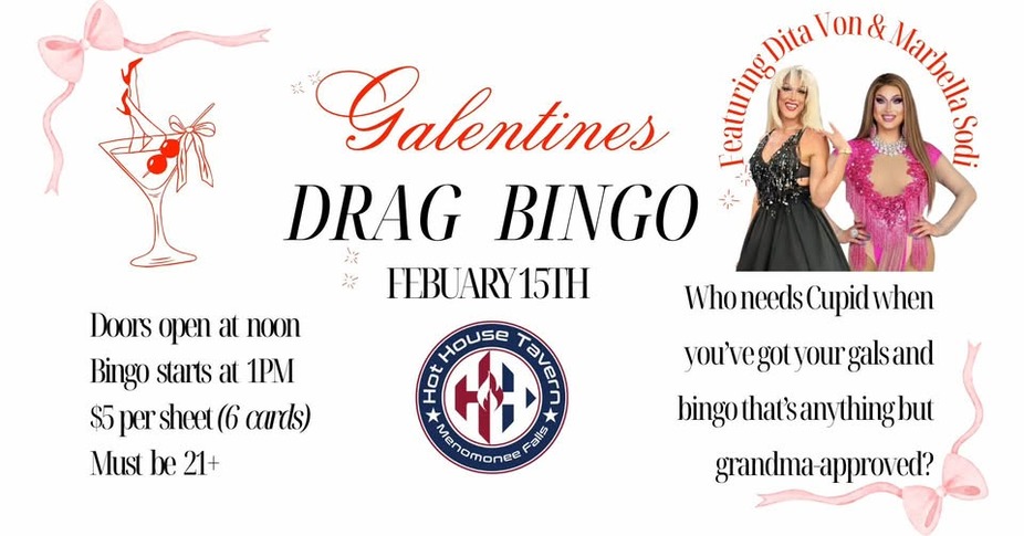 Galentine's Drag Bingo! event photo