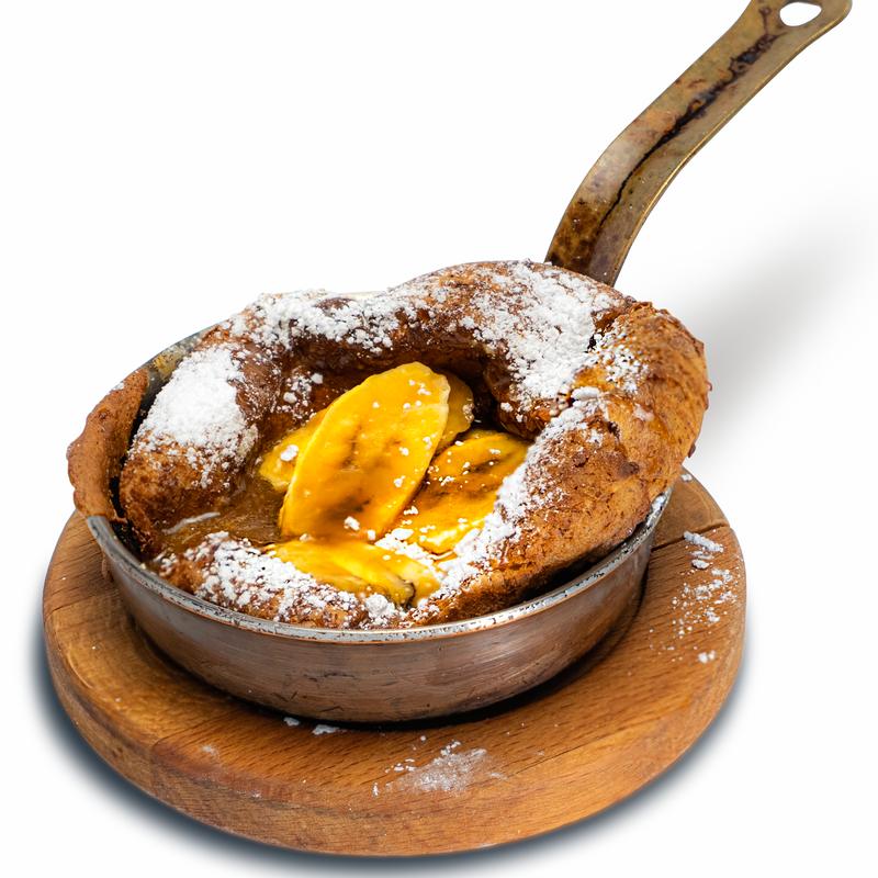 Bananas Foster Dutch Pancake (Veg) photo