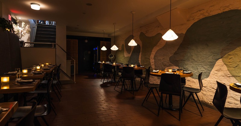 Interior seating space