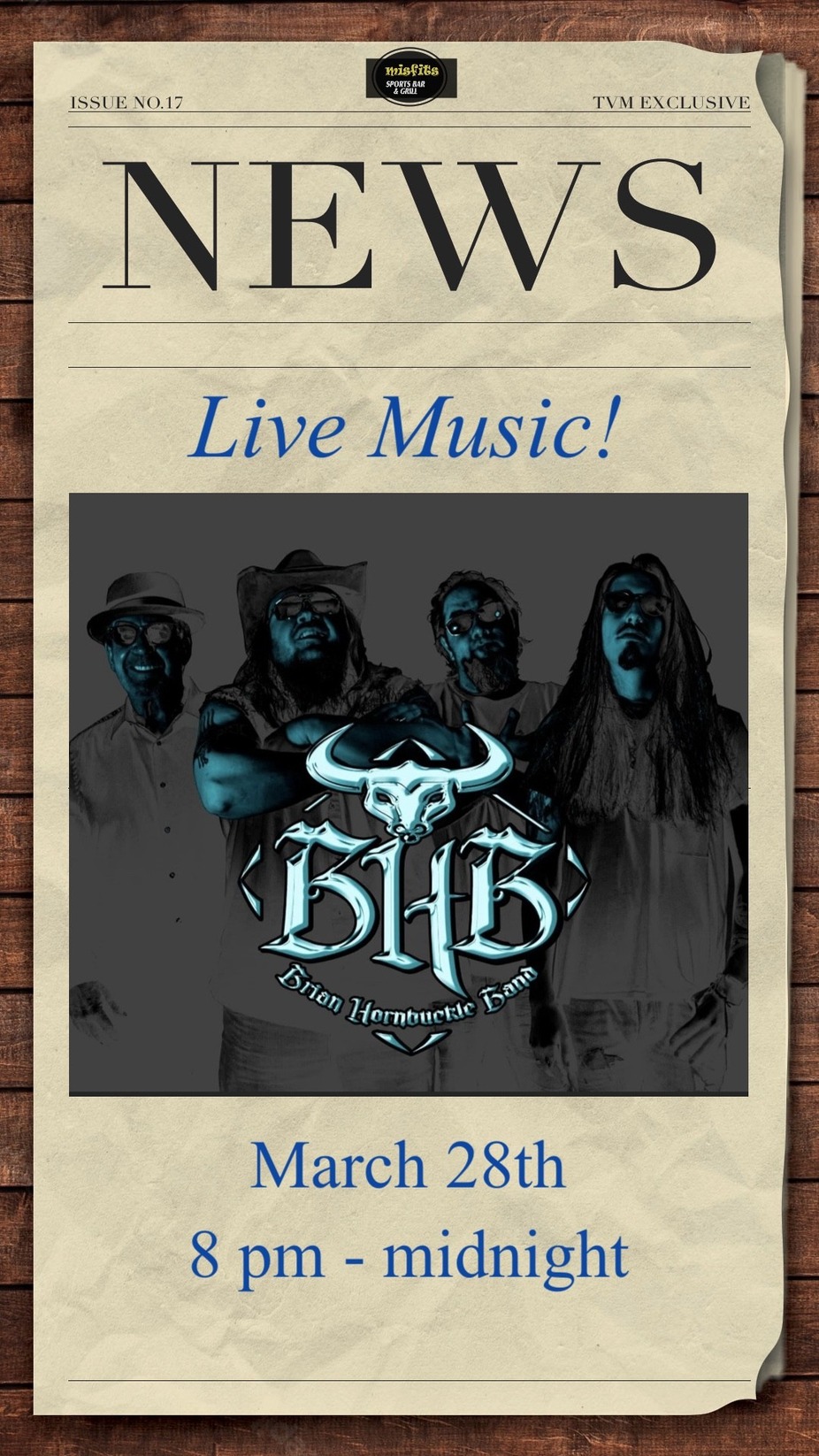 Brian Hornbuckle Band event photo