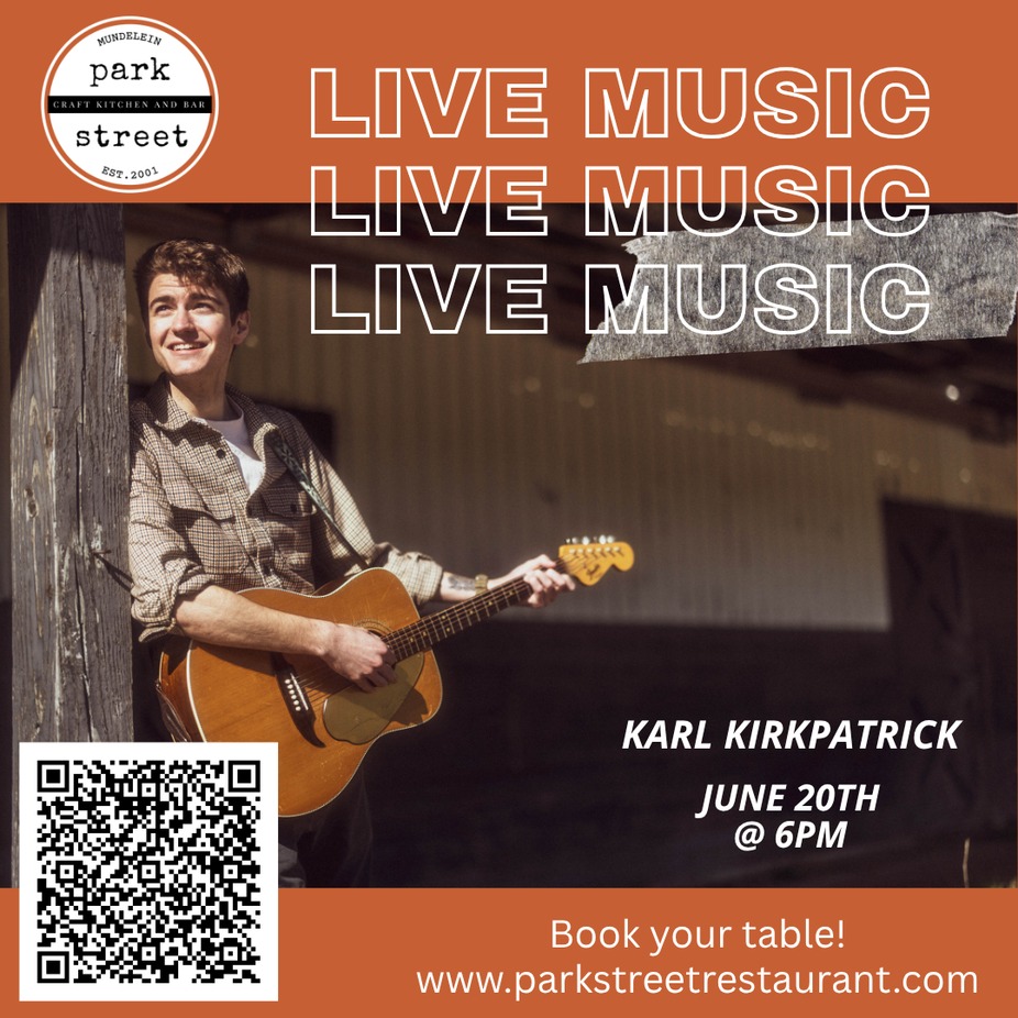 Karl Kirkpatrick is back at Park Street! event photo