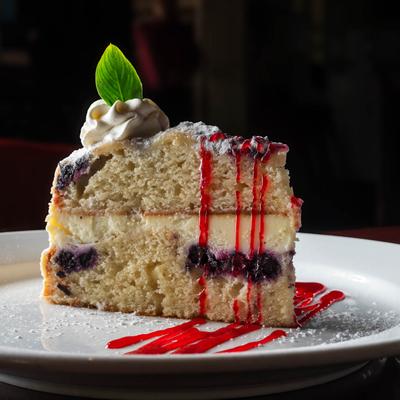 Lemon Berry Mascarpone Torta to die for....