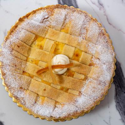 Pastiera Napoletana, Neapolitan style ricotta pie.