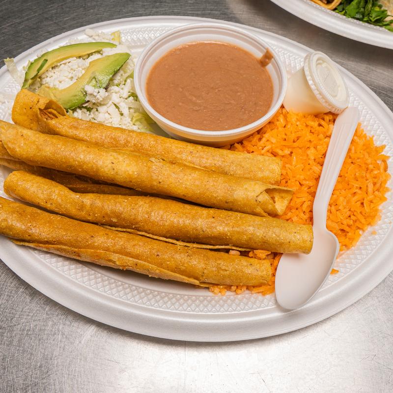 menu item 4 of 10, Flautas