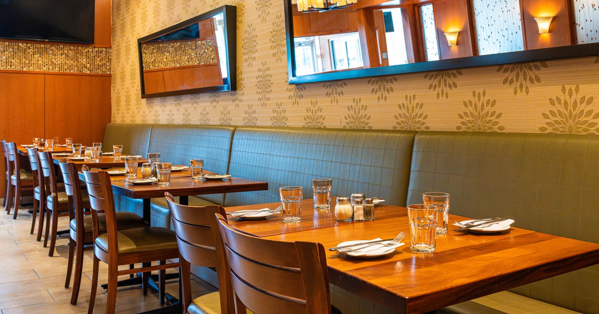 Tables ready for guests