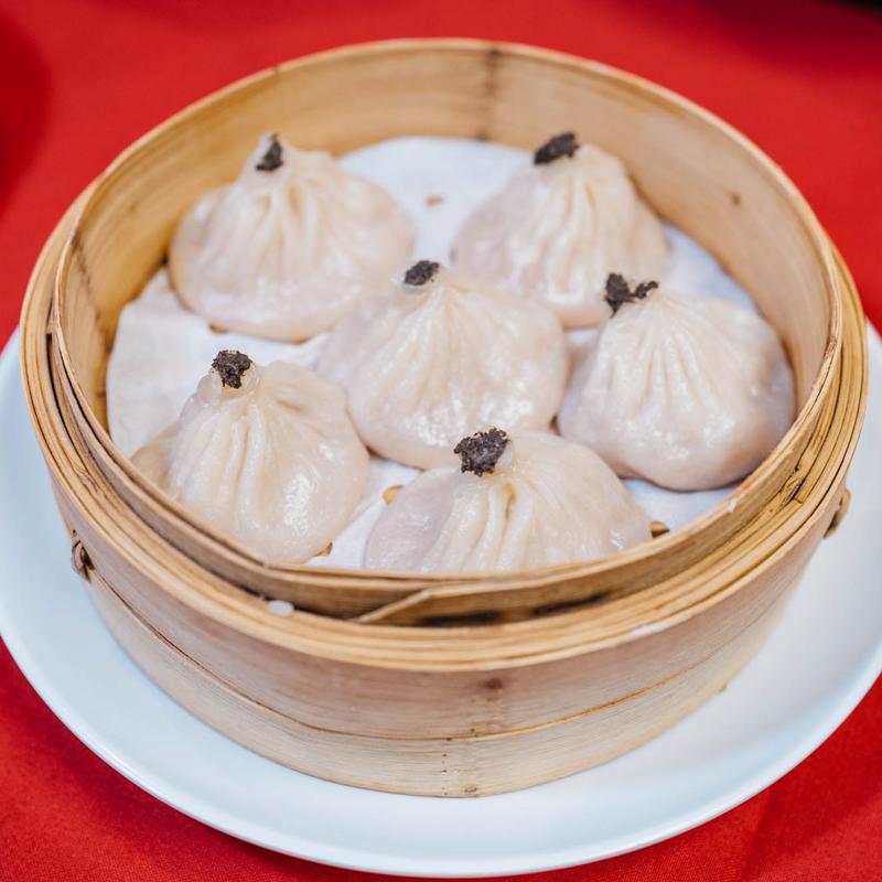 Steamed Black Truffle & Pork Soup Dumpling photo