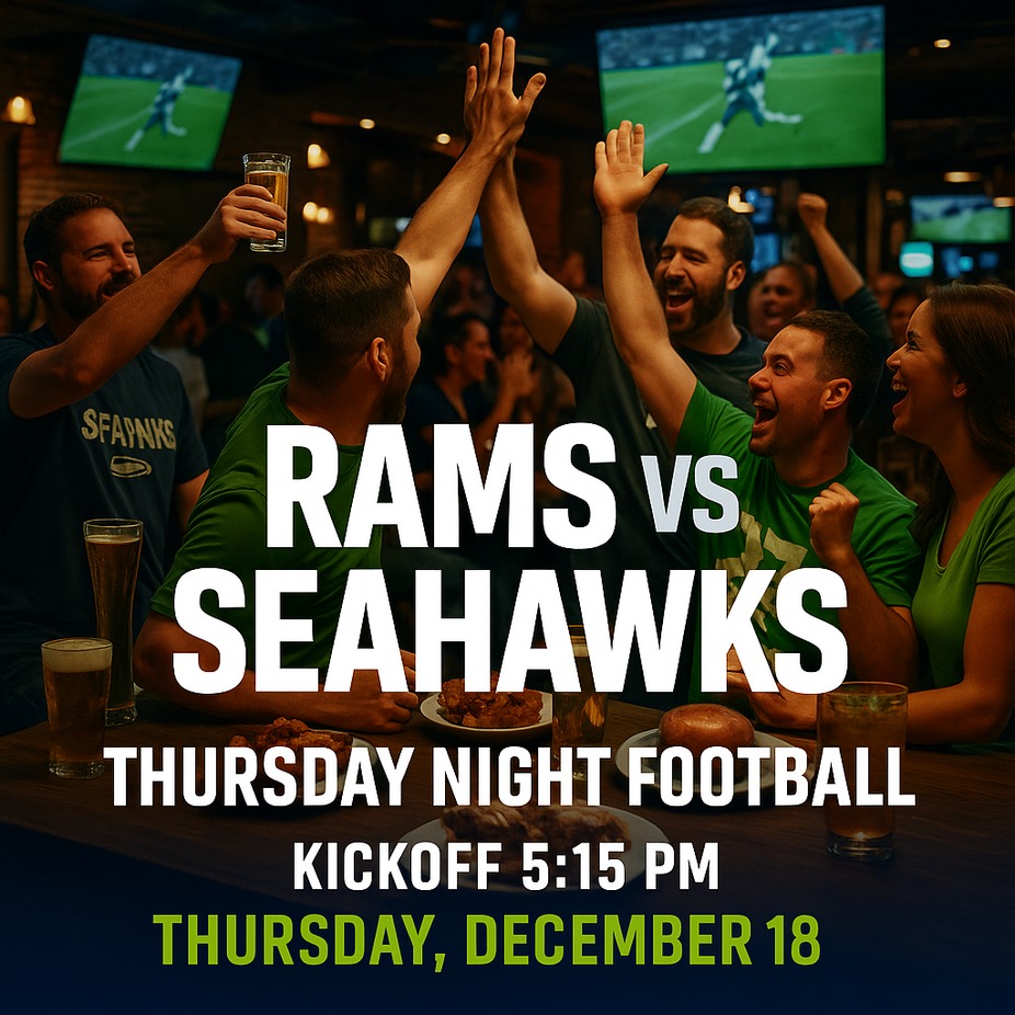 Rams vs Seahawks Watch Party (TNF) event photo