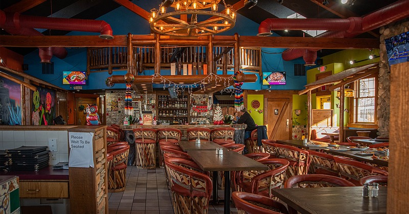 Interior, dining area