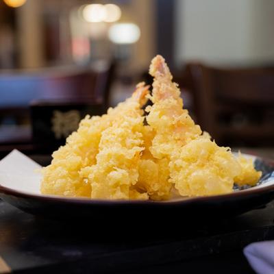 Tempura shrimp.