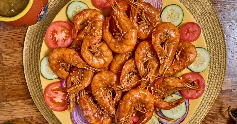 Spicy shrimp