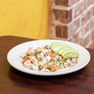 Shrimp Ceviche.