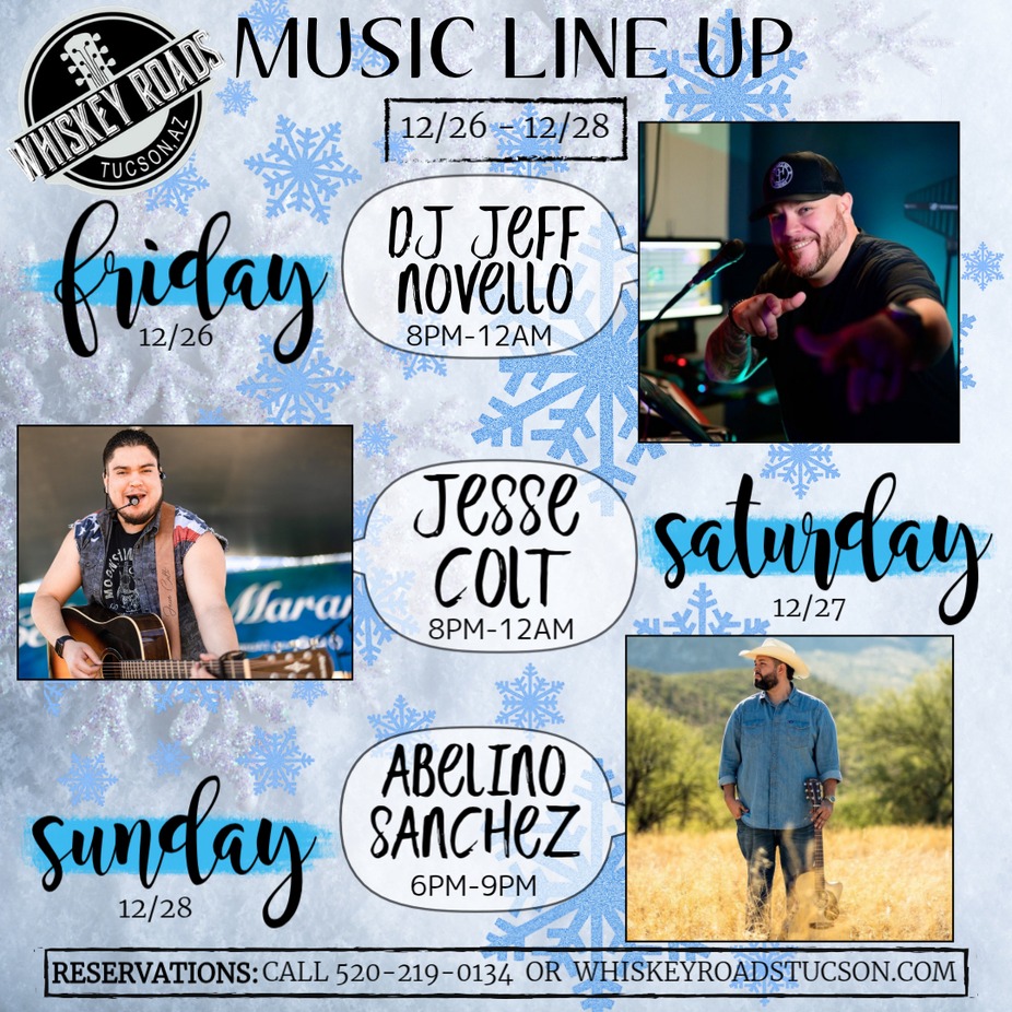 Next week music line up event photo