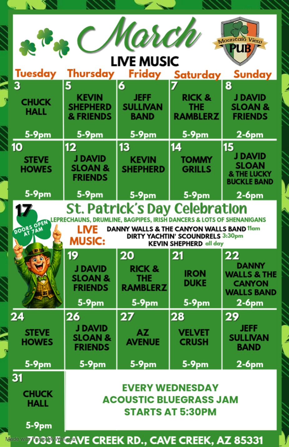 March Live Music event photo