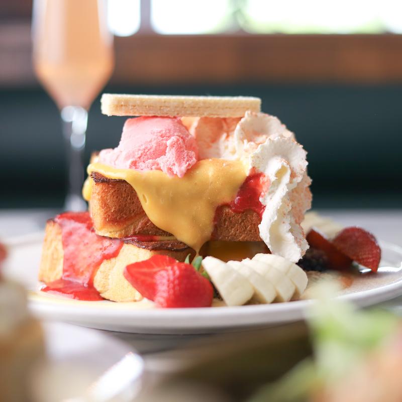 menu item 6 of 13, Brown Sugar Boba French Toast