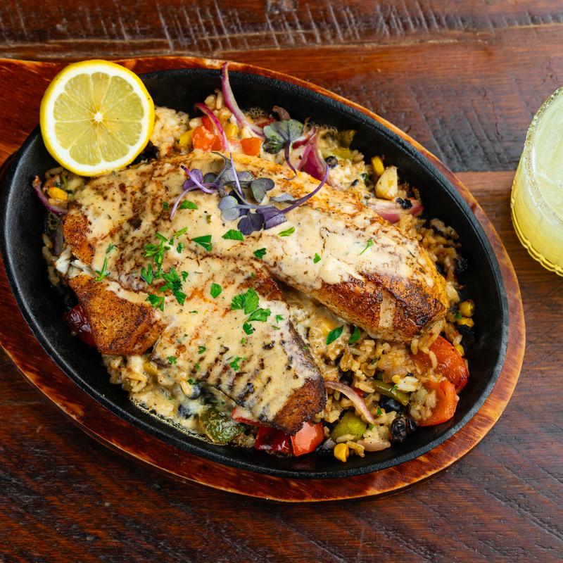 menu item 23 of 30, Bayou Tilapia Skillet