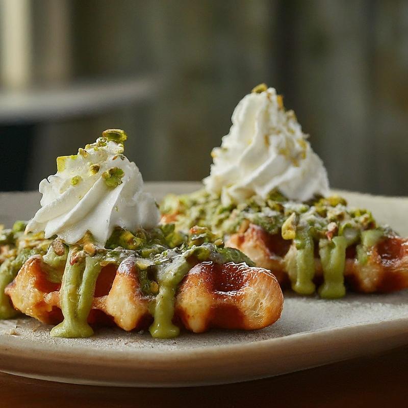 Pistachio delight Croffle photo
