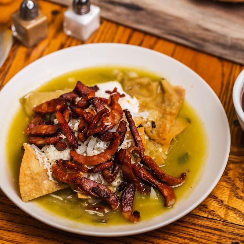 menu item 1 of 9, Chilaquiles