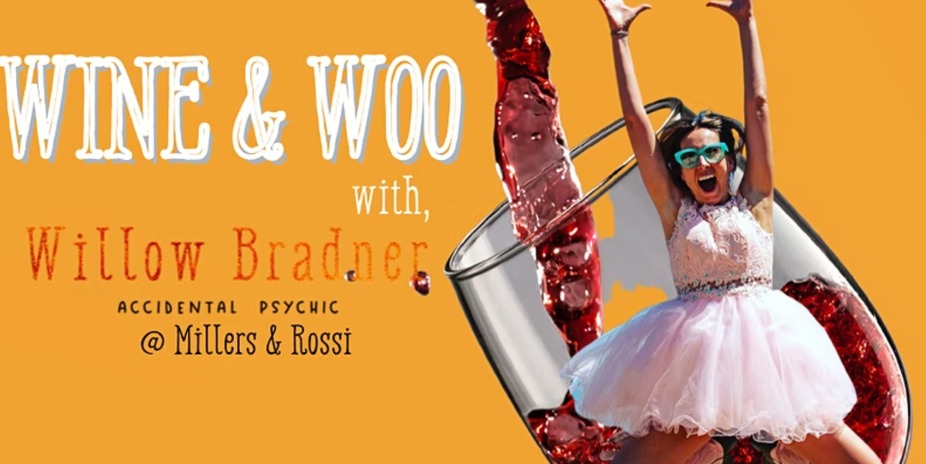 Wine and WOO a night of spirited Psychic Readings and Comedy event photo
