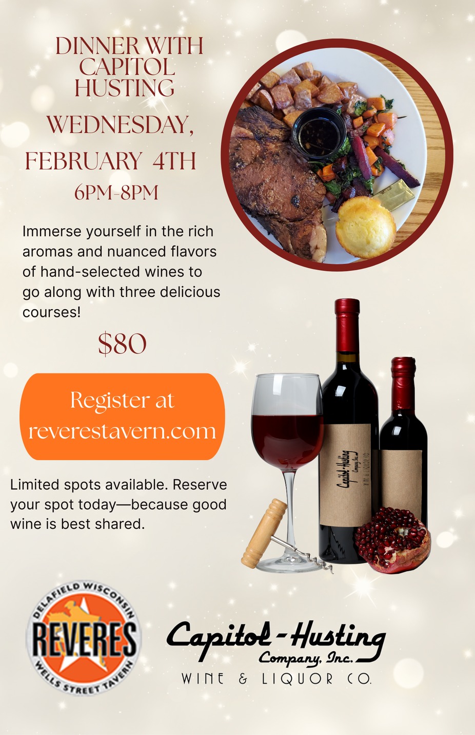 Dinner with Capitol Husting event photo