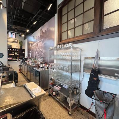 Interior, kitchen area