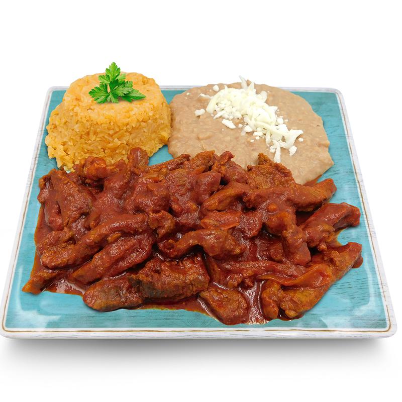 Steak in Salsa Roja photo