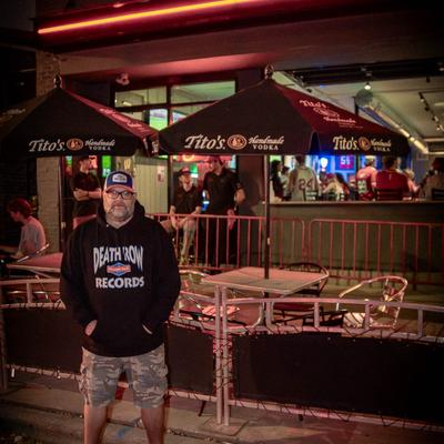 People outside of the venue.