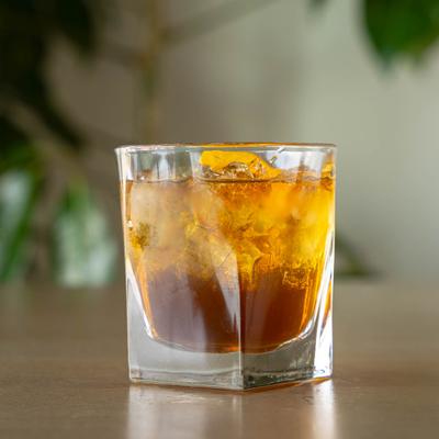 Old Fashioned cocktail.