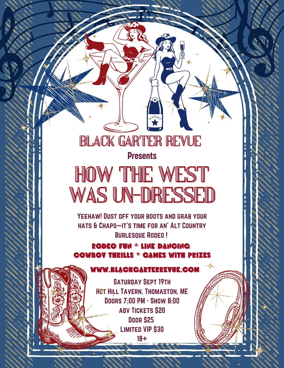 Black Garter Revue Presents: How the West Was Undressed event photo