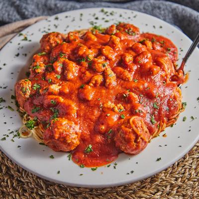 Meatballs with tomato sauce