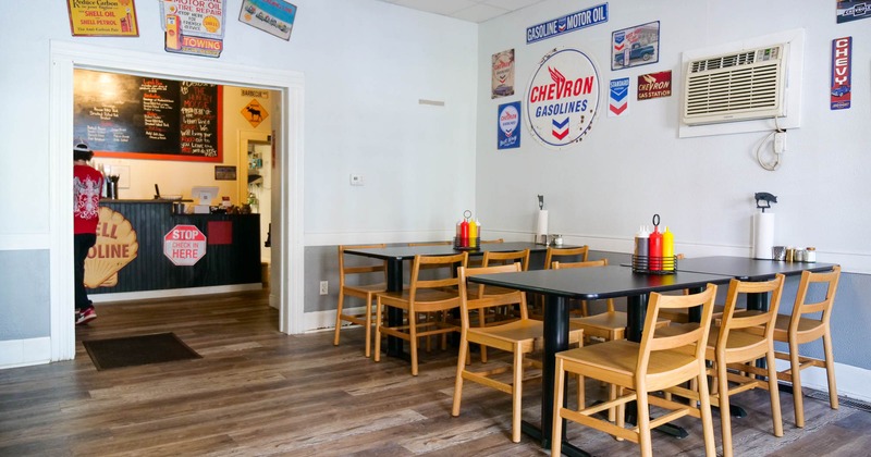 Interior, seating area