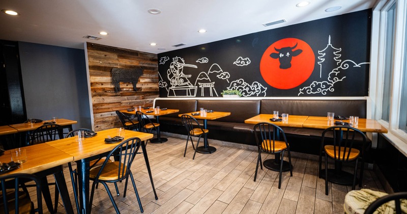 Interior seating space