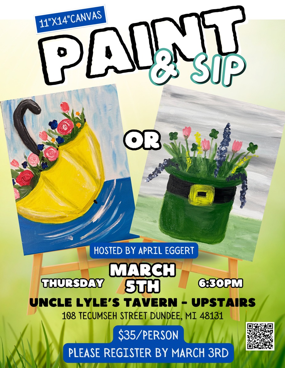 Paint & Sip Party!!! event photo