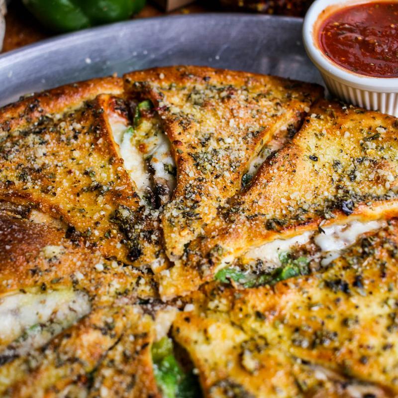 Double Crust Stuffed Pizza photo