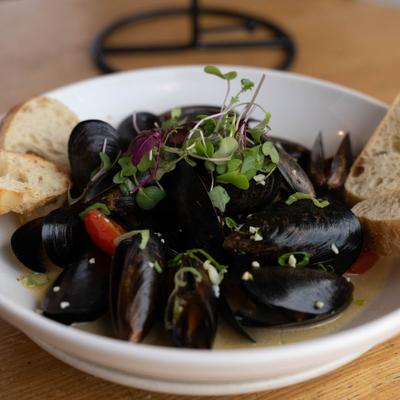 Mussels.